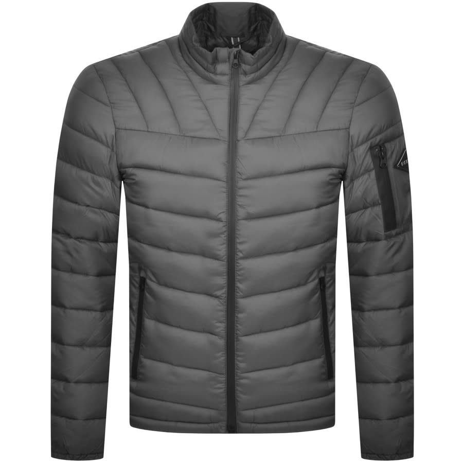 Alternative Image for ProductReplay Padded Jacket Grey1